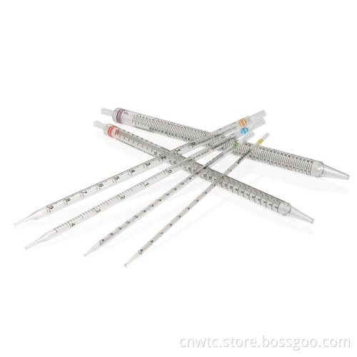 High Boro3.3 Glass Measuring Pipette with Graduation from 0.1mm to 50mm: Laboratory Consumables for Precise Volume Measurement